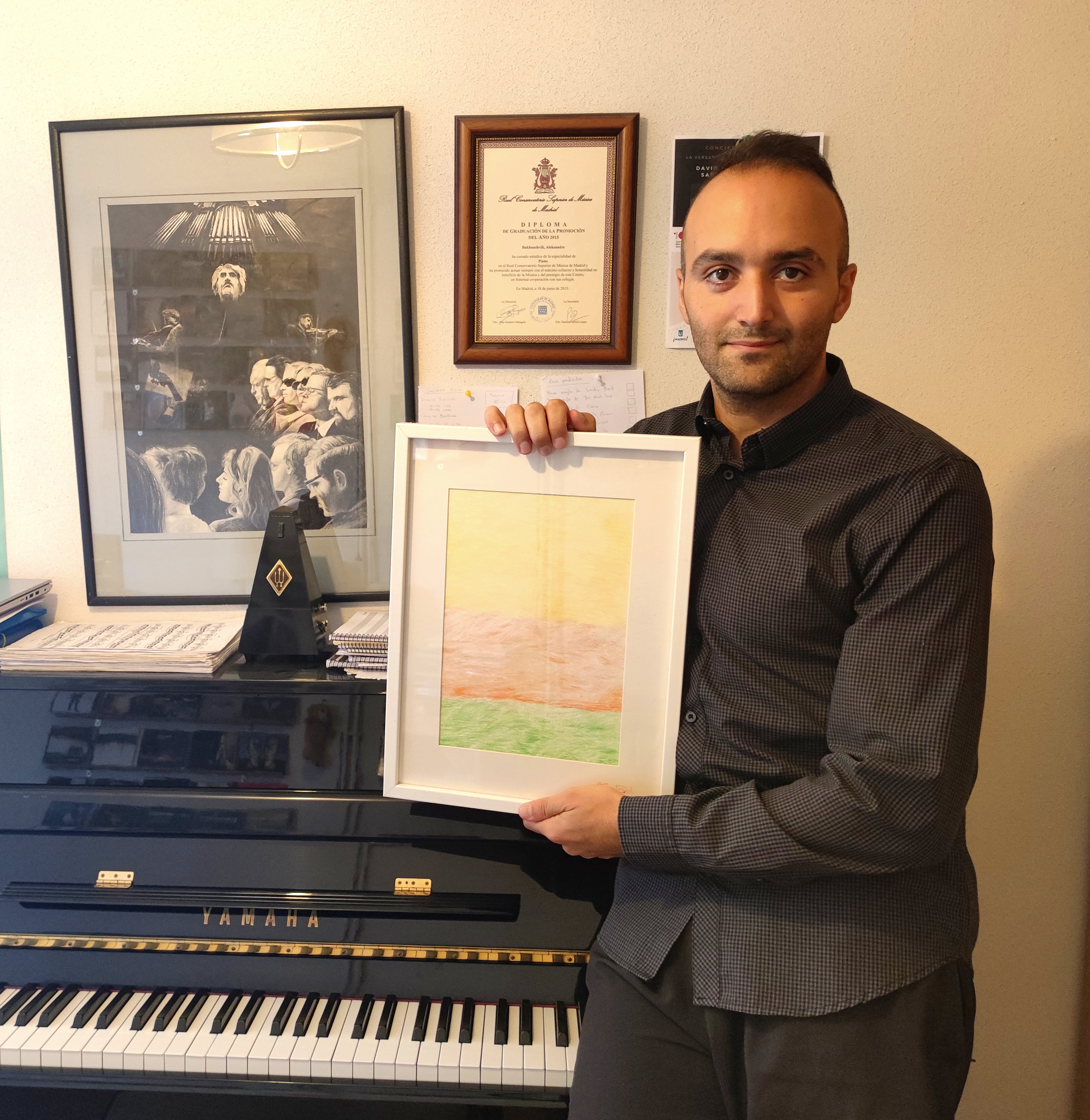 Sandro Bakhuashvili. Pianista y compositor_
