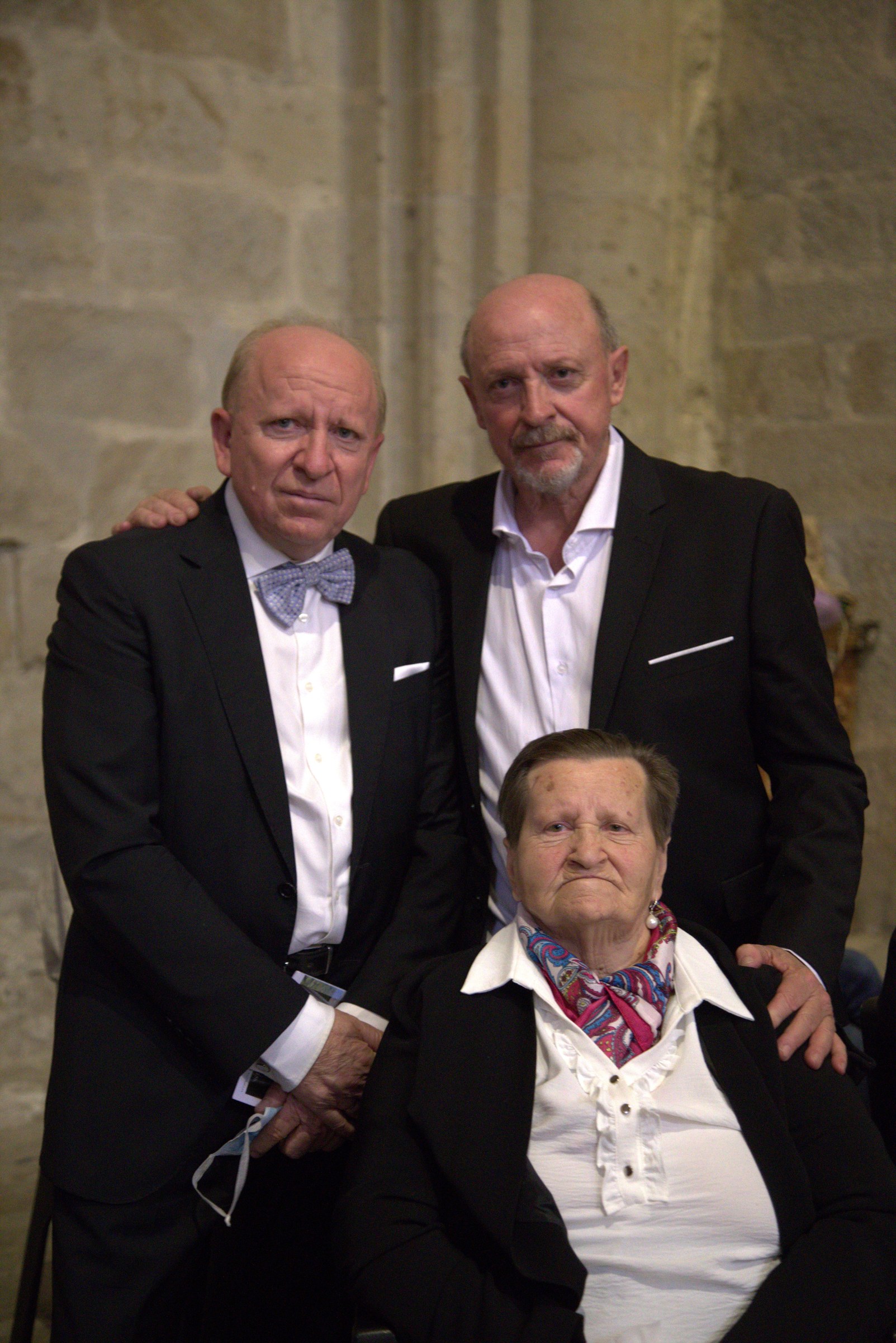Retrato Carmen, Álvaro y Fernando. Foto Santi Sánchez